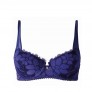 BACKSTAGE - BRIGITTE BARDOT Soutien-gorge ampliforme coque moulée bleu marine