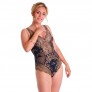 ELEGANCE - BRIGITTE BARDOT Body bleu marine