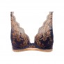 ELEGANCE - BRIGITTE BARDOT Soutien-gorge ampliforme bleu marine