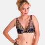 ELEGANCE - BRIGITTE BARDOT Soutien-gorge ampliforme bleu marine