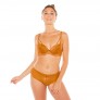 EFFRONTEE - CAMILLE CERF & POMMPOIRE Shorty string moutarde