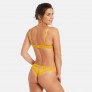 RUCHE Soutien-gorge ampliforme coque moulée jaune