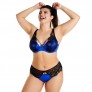 ILLEGAL Soutien-gorge à armatures grand maintien bleu