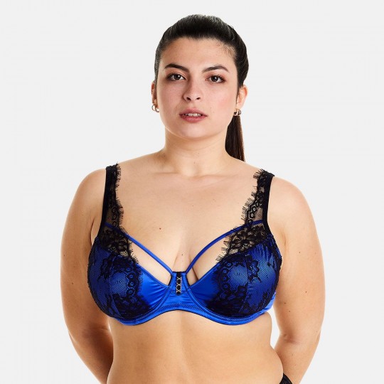 ILLEGAL Soutien-gorge à armatures grand maintien bleu