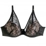 DEDALE Soutien-gorge ampliforme coque moulée noir